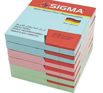 Sigma Sticky Notes / 6 Pcs75*75mm