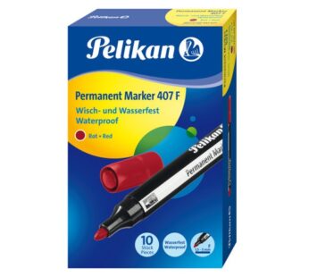 Pelikan Permanent MarkerRed / 10 Pcs