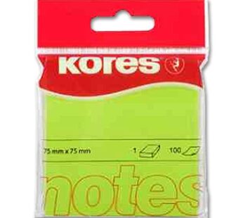 Kores Sticky Note / 100 Sheets75mm*75mm