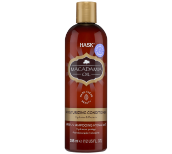 Hask Macadamia Oil Mositurizing Conditioner355 Ml