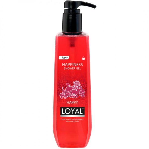 Loyal Freshener Shower And Bath Gel Pink ,Happiness