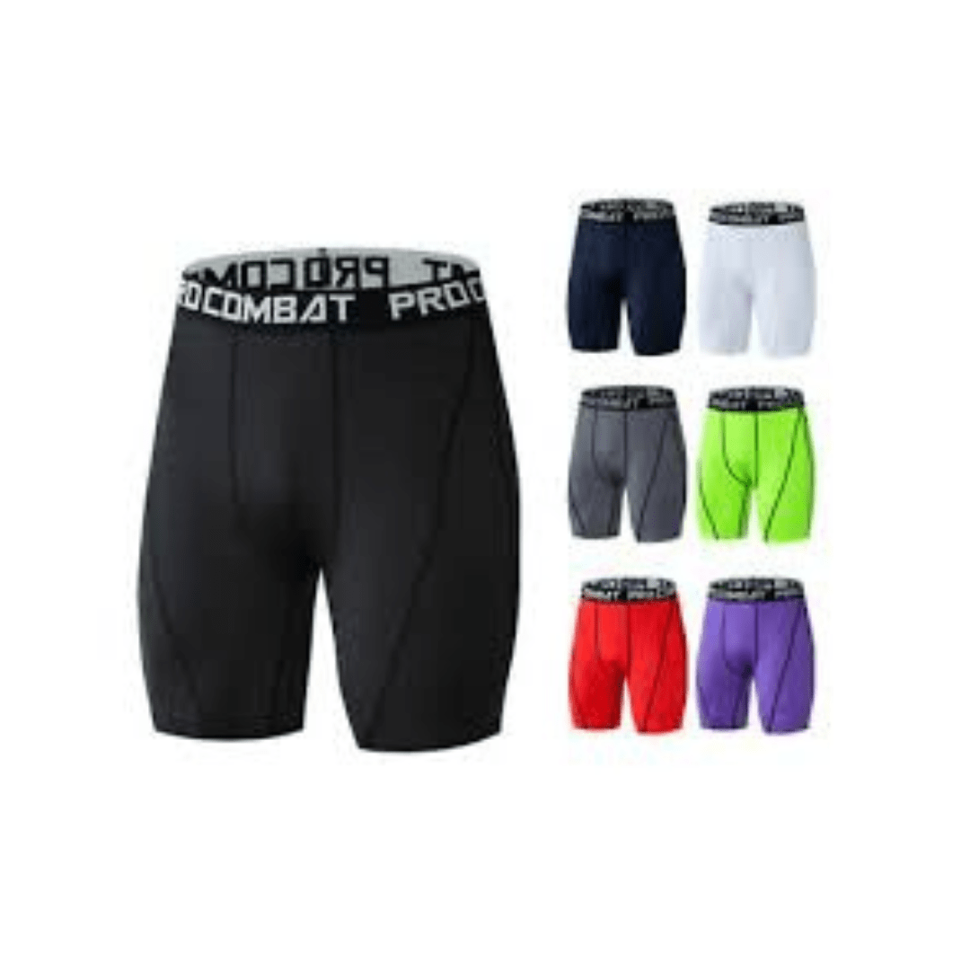 Men Shorts Compression Soft Cool Dry Sport Tight Short Pant for Workout Training