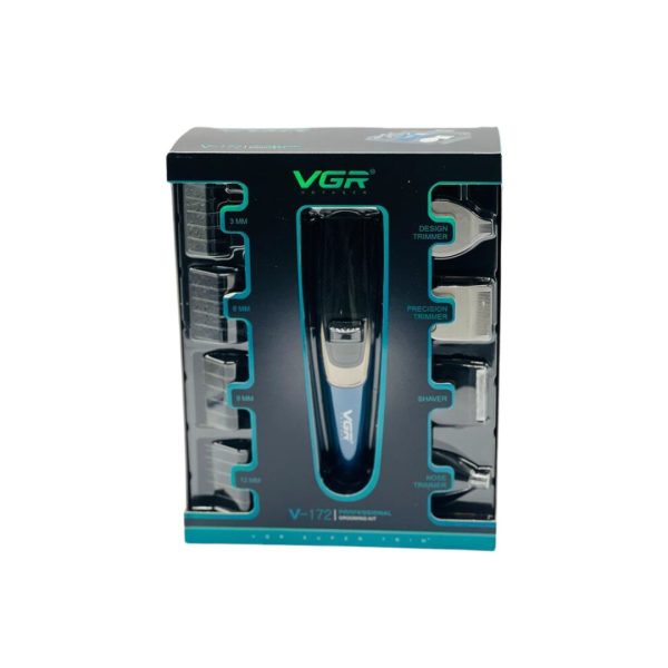 VGR Multifunctional Grooming Hair Clipper Kit