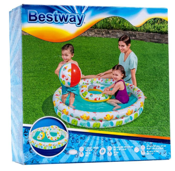 Bestway Swimming Pool, Ball and Ring