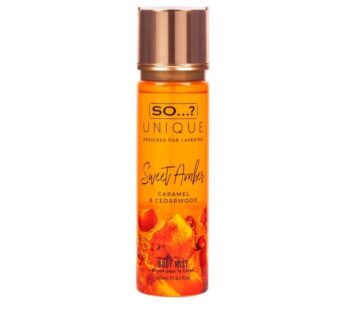 SO…? Unique Sweet Amber Body Mist150ML