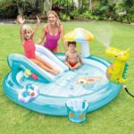 INTEX Gator Inflatable Play Center w/ Slide - Image 2