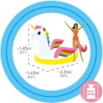 INTEX Mega Unicorn Inflatable Pool Island Float - Image 3
