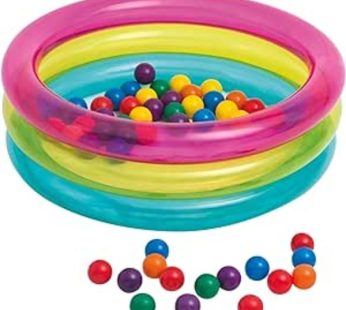 Intex Inflatable Baby 50 Balls Pit86 X 25 Cm