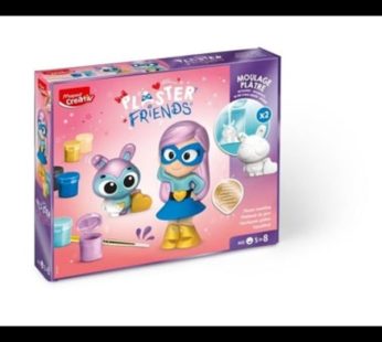 MAPED Creativ Gips-Set PLASTER FRIENDS ‘SUPER’