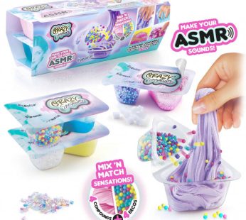 Canal Toys Crazy Sensations Slime Satisfying Compounds Kit, 4 Pieces