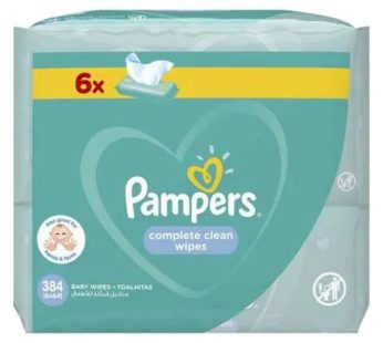 Pampers Complete Clean, 384 Wet Wipes384 Wet Wipes