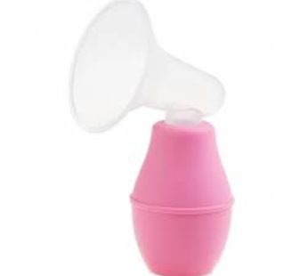 Plastic breast pump