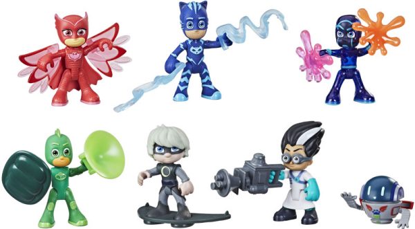 PJ MASKS HERO AND VILLIANS FIGURE SET