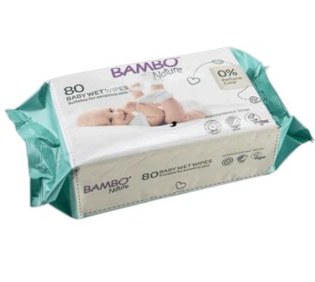 Bambo Nature Wipes 0% Perfume 80pcs80pcs