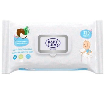 Lido Wipes Wet Baby Baby 120 Sheet120 Sheet