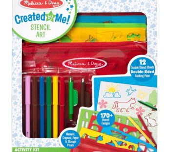 Melissa & Doug Stencil Art Coloring Activity Kit