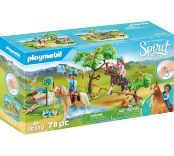 Playmobil DreamWorks Spirit River Challenge Building Set