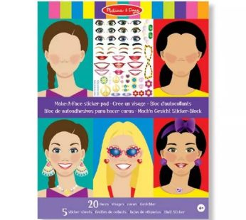 Melissa & Doug Make A Face Sticker Pad