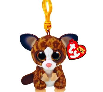 Ty Beanie Boos Bushbaby Binky Brown Clip