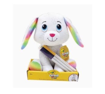 Crayola Colour Me Plush Bunny