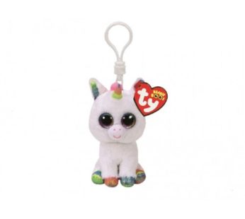 Ty Beanie Boos Pixy The Unicorn Clip , White , 8.5 cm