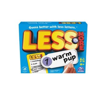 Spin Master Less is More Family Game