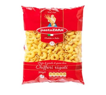 Pasta Zara Chifferi Rigati Pasta No55, 500gm500gm