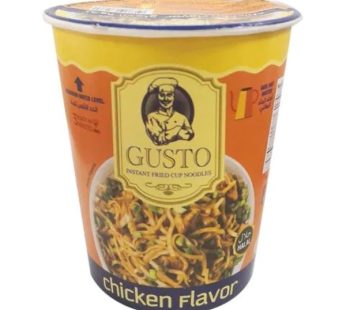 Gusto Chicken Instant Fried Cup Noodles 60gmCup 60gm