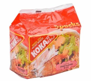 Koka Crab Flavored Noodles 5 Packs x 85gm85gm