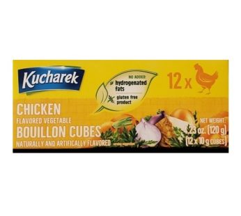 Kucharek chicken flavored vegetable bouillon 12 cubes12 cubes