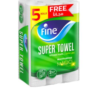 Fine multi purpose kitchen super towel 23cm 12 rolls23cm 12 rolls