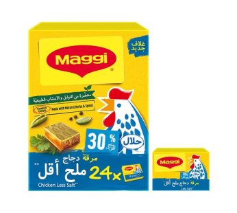 Maggi Low Salt Chicken Stock Cubes 24 Pieces x 18 gm24 Pieces x 18 gm