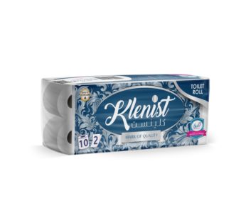 Klenist Toilet Paper 10 roll 2 ply 100 sheet100 sheet