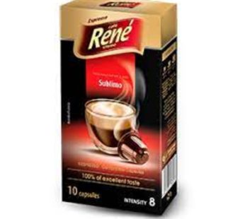 Rene Coffee capsules sublimo 50 gm 10pcs10pcs