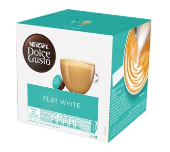 Nescafe Dolce Gusto Capsules Dolce Gusto Flat White Coffee by Nescafe Dolce Gusto 16 Capsules 7g16 Capsules 7g