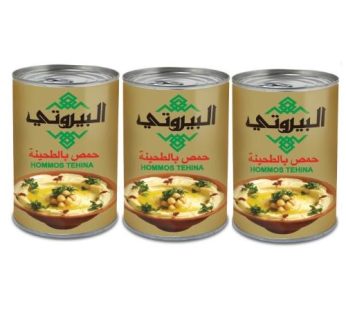 Al-Beiruti Hummus with Tahini Classic 380g, 3 packs3 packs