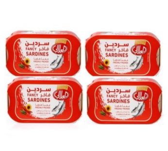 Al Alali Fancy Sardines Tuna In Sunflower Oil WITH Chili 100gm 4pcs4 pcs