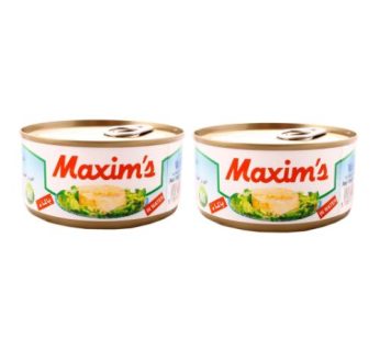 Maxim’s White Tuna Premium In Water 185 gm 2 Cans2 pcs