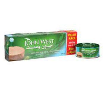 John West Light Meat Tuna Chunk In Sunflower Oil 3X170Gm3 pcs