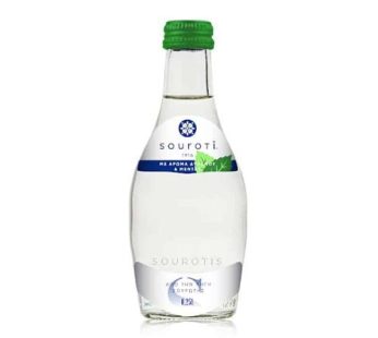 Souroti Carbonated Natural Mineral Water 250ml Mint250ml