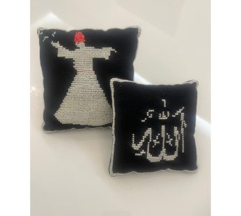 كوشنز رمضان اسودتطريز يدوي