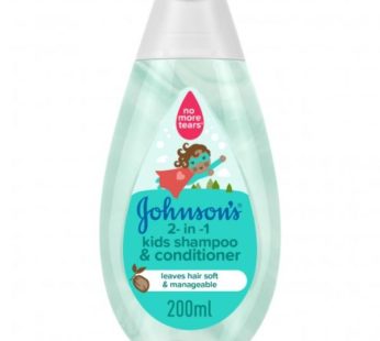 Johnson’s 2-in-1 Kids Shampoo and Conditioner,200ml200ml