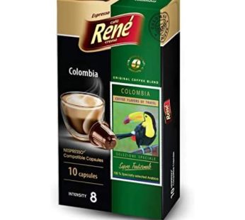 Rene Coffee capsules colombia 50 gm  8pcs50 gm  8pcs