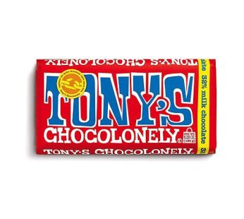 Tony’s chocolate Milk chocolate 180gm180gm