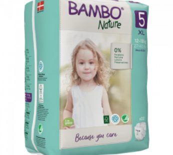 Bambo Nature Diapers Size 5 12 to18 Kg 22 diapersSize 5