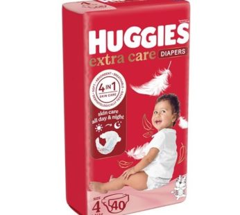 Huggies Extra Care baby Diapers Size 4  40Units 8-14kgSize 4