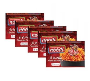 Noodi vermicelli noodles with hot fire flavor 70 gm 5 pieces70 gm 5 pieces