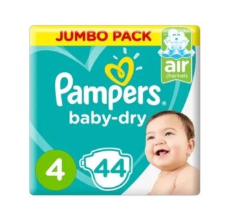 Pampers Baby Dry Diapers, Size maxi , 9-14kg, 44 Diapers9-14kg