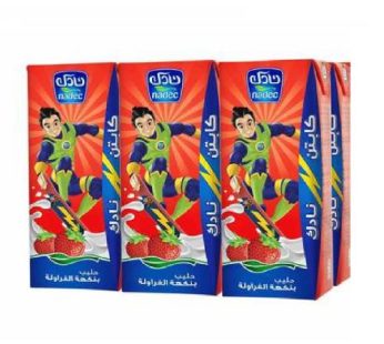 Nadec Strawberry Milk 185 gm 6 Pieces185 gm 6 Pieces